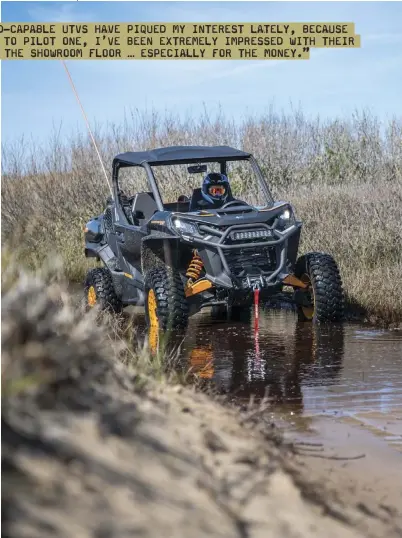  ??  ?? Quality ground clearance made traversing a wide range of off-road terrain remarkably easy.