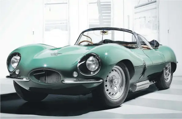  ?? — PHOTOS: JAGUAR ?? Jaguar’s classic XKSS is being recreated and nine will be sold for well over $1 million each.