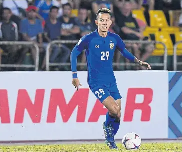  ??  ?? Sanrawat Dechmitr is hoping for a big turnout for Thailand’s last Suzuki Cup Group B game with Singapore on Sunday.