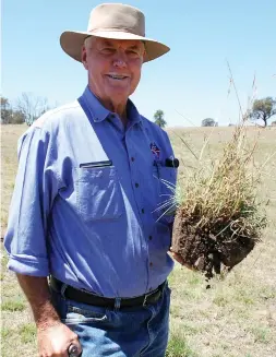  ??  ?? Major- General Jeffery, Soils for Life Chairman and Advocate for Soil Health.