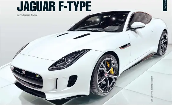  ?? ?? Jaguar F Type Coupe 2014: design agressivo