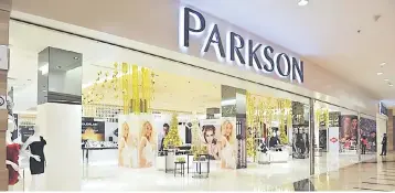  ??  ?? Parkson noted that for the financial year period ended June 30, 2016, the group’s retailing division registered a revenue growth of five per cent to RM3,808 million and reported an operating loss of RM80 million.