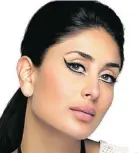  ?? Picture: Pinterest ?? Kareena Kapoor sports white eye-liner.