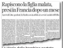  ??  ?? La storia della bambina portata via dall’Elba sul Corriere Fiorentino dello scorso 25 agosto