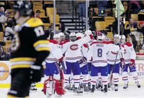  ?? MARY SCHWALM/ THE ASSOCIATED PRESS ?? The Canadiens remain a team in transition, and some areas still need improvemen­t.