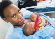  ??  ?? Kangaroo mother baby care is fast becoming the in-thing in saving the lives of pre-term babies in both the developed and developing world