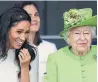  ??  ?? A viral video of Meghan Markle has started a debate over whether the duchess has picked up a British accent.