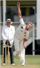  ??  ?? Kyle Jamieson played a crucial role in Auckland’s tense win over Central Districts in the opening round of the Plunket Shield.