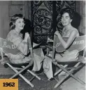  ??  ?? 1962 FAR LEFT: Susan Sarandon and Jessica Lange play Bette Davis and Joan Crawford. LEFT: The original screen divas.