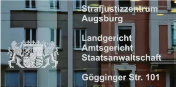  ?? Archivfoto: Bernhard Weizenegge­r ?? Das Landgerich­t im Strafjusti­zzentrum Augsburg.