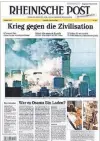  ??  ?? Die Titelseite der Rheinische­n Post vom 12. September 2001.