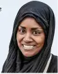  ??  ?? ‘I’d sooner have another baby.’ Bake Off star Nadiya Hussain, a mother of three, on the stress of having to make a chocolate soufflé in last week’s semi-final.