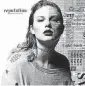  ?? [PHOTO BY BIG MACHINE/AP] ?? This cover image released by Big Machine shows art for Taylor Swift’s upcoming album, “reputation,” expected Nov. 10.