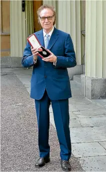  ?? WPA POOL ?? Kinks frontman Sir Ray Davies was knighted by the Prince of Wales in recognitio­n for his service to the arts during an investitur­e ceremony at Buckingham Palace on March 16.