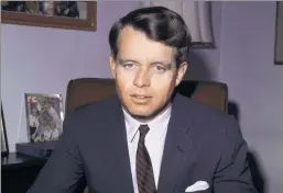  ??  ?? Upstander: Bobby Kennedy never used the turmoil of the 1960s to score cheap points against rivals or demonize vast swaths of the US population.