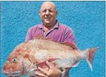  ??  ?? Serious snapper: Fisherman Nigel Adler won himself a Pacific cruise with an 8.3kg snapper caught at this month’s fishing competitio­n at Plimmerton Boating Club.