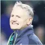  ??  ?? SURPRISED Joe Schmidt felt win flattered Ireland