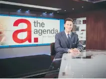  ?? CNW GROUP/TVO ?? Steve Paikin, host of The Agenda, has been accused of sexual harassment by former Toronto mayoral candidate Sarah Thomson.