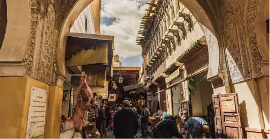  ??  ?? The beautiful city of Fes is for many the spiritual centre of Morocco