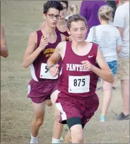  ?? Graham Thomas/Siloam Sunday ?? Siloam Springs sophomore Kerrig Kelly finished 11th overall Friday at the Class 6A cross country meet and earned all-state in Class 6A. The Panthers finished fourth overall as a team.