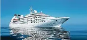  ?? Windstar ?? Star Pride is one of Windstar’s six cruise ships. Windstar will move its headquarte­rs from Seattle to Miami in 2022.