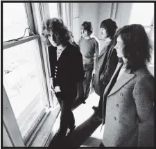  ?? ?? San Francisco photograph­er Herb Greene shot this photo of rock band Led Zeppelin in his Haight-Ashbury apartment.