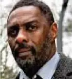  ?? ?? TV detective: Idris Elba as Luther