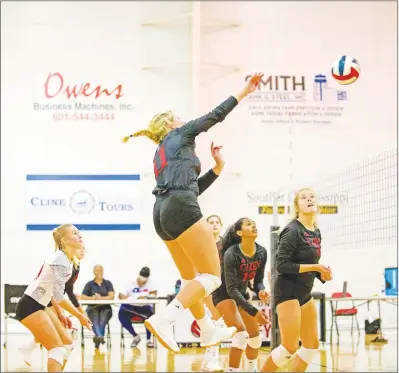  ?? Photo courtesy of William Carey Athletics ?? Gillian Tripp, a senior at William Carey University in Mississipp­i and Sutter High product, opens her final NAIA season tonight at home.