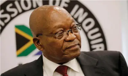  ?? Photograph: Kim Ludbrook/EPA ?? Analysts said Zuma’s no-show was one of the most significan­t tests of South Africa’s democratic institutio­ns for many years.