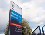  ??  ?? Frimley Health Trust has suspended general visiting at its hospitals in tier 4. Ref: 132714-7