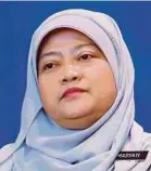  ??  ?? Masyati Abang Ibrahim