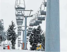  ?? ARCHIVFOTO: CHRISTOPH KÖLLE ?? Die Grüntenlif­te werden diesen Winter nicht laufen.