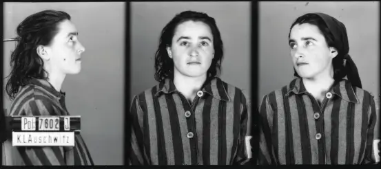  ??  ?? BELOW: Stefania Stiebler. Imprisoned in June 1942, she was a Yugoslavia­n political prisoner and Jew – 7602 Pol:j – who worked in the camp offices and played an active role in the resistance movement