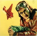  ??  ?? War hero: The fictional pilot Biggles