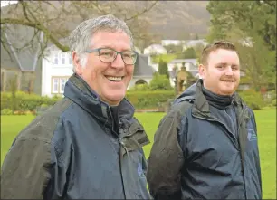 ?? Write Image. Photograph: Iain Ferguson, The ?? Willie Duncan and Matthew Possner are the community wardens for Lochaber.
