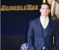  ??  ?? John Cena attends Premiere Of Paramount Pictures’ “Bumblebee” at TCL Chinese Theatre in Hollywood, California.