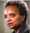  ??  ?? Lori Lightfoot