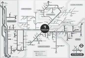  ??  ?? Etxalarko baserrien mapa berria prestatu du Udalak.