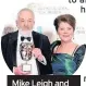  ??  ?? Mike Leigh and Imelda Staunton