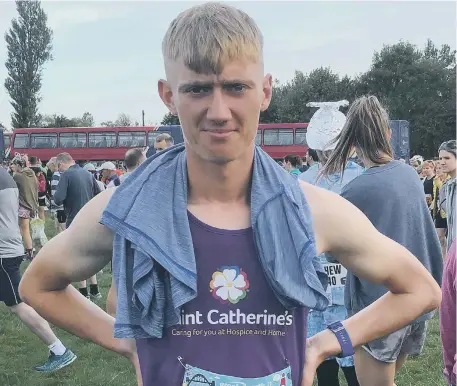  ?? ?? Scarboroug­h Athletic Club’s Jackson Smith shone at the Great North Run