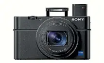  ??  ?? The RX100 VII uses the technologi­es Sony developed for its fullframe Alpha 9 mirrorless camera to deliver prolevel performanc­e.