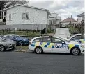  ?? ?? Police at the Rotorua address where baby Elijah-Abraham Ngawhika was found dead in August last year.