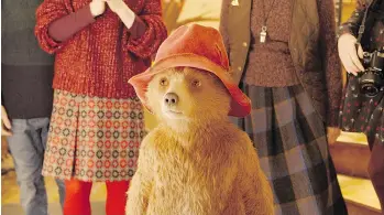  ?? WARNER BROS. ?? Paddington 2 is smart to be old-fashioned, which makes it timeless.