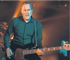  ?? Picture: REX. ?? Andy McCluskey and OMD headline on the Saturday night.