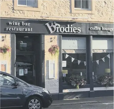  ??  ?? 0 One of our shortliste­d finalists, Brodies in the Borders town of Moffat