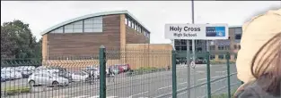  ??  ?? Blow The Holy Cross school community has been shocked by the news