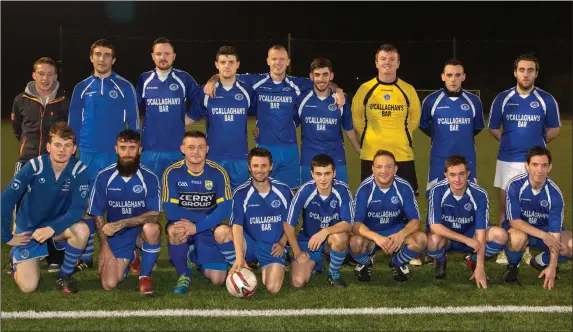  ??  ?? The QPR team that is currently leading Division 1A of the Kerry District League but the chasing pack have games in hand on them