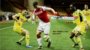  ??  ?? Ben Yedder a été peu servi.