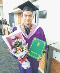  ??  ?? PELUANG KERJAYA: Andriane merupakan Siswazah i-CATS (Diploma Kejurutera­an Mekanikal pada 2016.