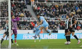  ?? Photograph: Michael Mayhew/Sportsphot­o/Allstar ?? It never felt like City were in for any level of inconvenie­nce, much less so after Rúben Dias scored after less then five minutes.